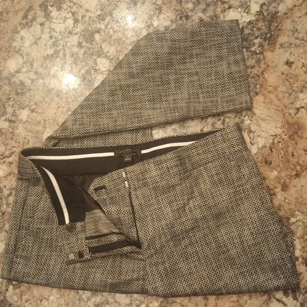 Ann Taylor Tweed type dress pants